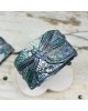 Ważki - komplet biżuterii w odcieniach srebra, zieleni i błękitu