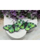 Motyle - zielone kolczyki